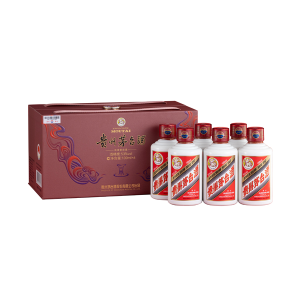 53%vol 100ml贵州茅...